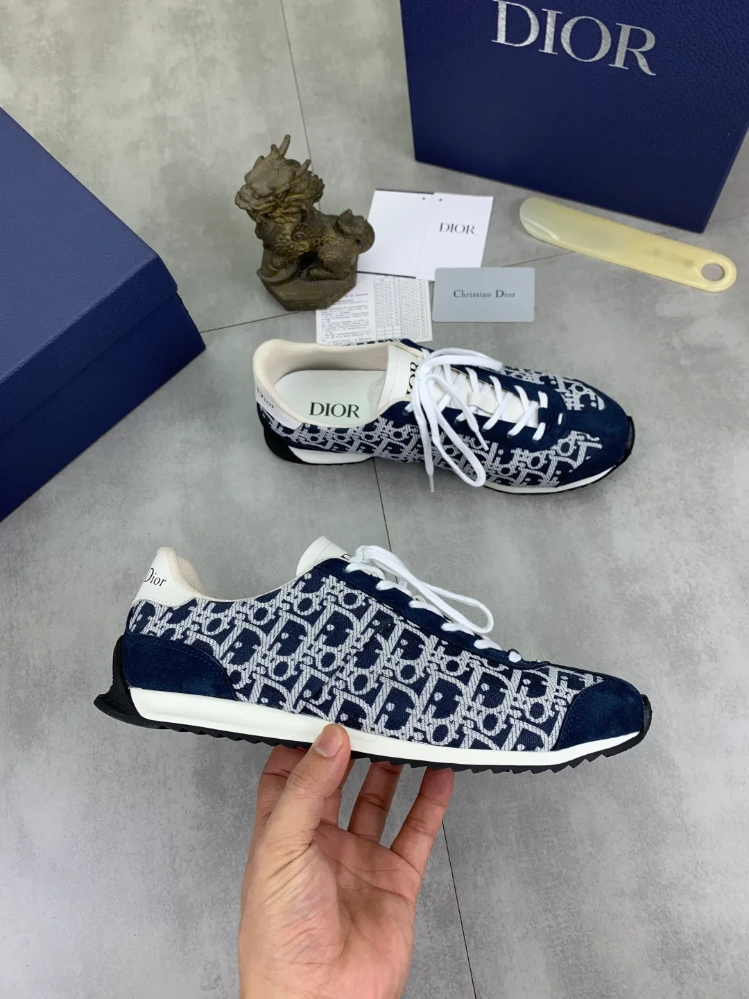 Men's Men's Shoes💰P420💰[New Style]🆘[Dior] 2025 Dior Original Lace-up Low-top Men's Shoes Classic casual shoes 🔥This model is the official flagship model with high quality and made by famous original designers. It is made of high-quality cowhide with original materials➕comfortable and breathable mesh lining➕pigskin insole. The perfect last shape and generous and fashionable design have attracted many consumers and are suitable for drivers to drive🚗. What you want is the best quality in the market. Color: 8️⃣Color Code number: 38--44 (45 46 customized)